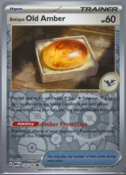 Antique Old Amber #154