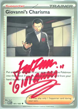 Giovanni's Charisma #161