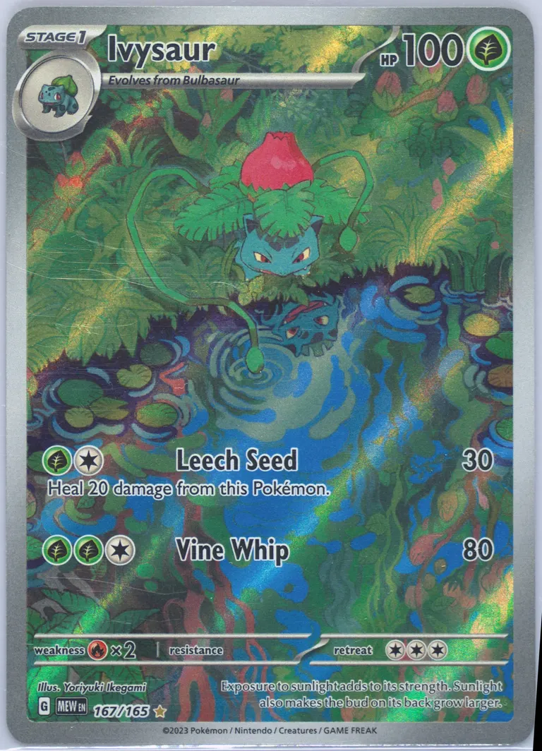 Ivysaur card photo