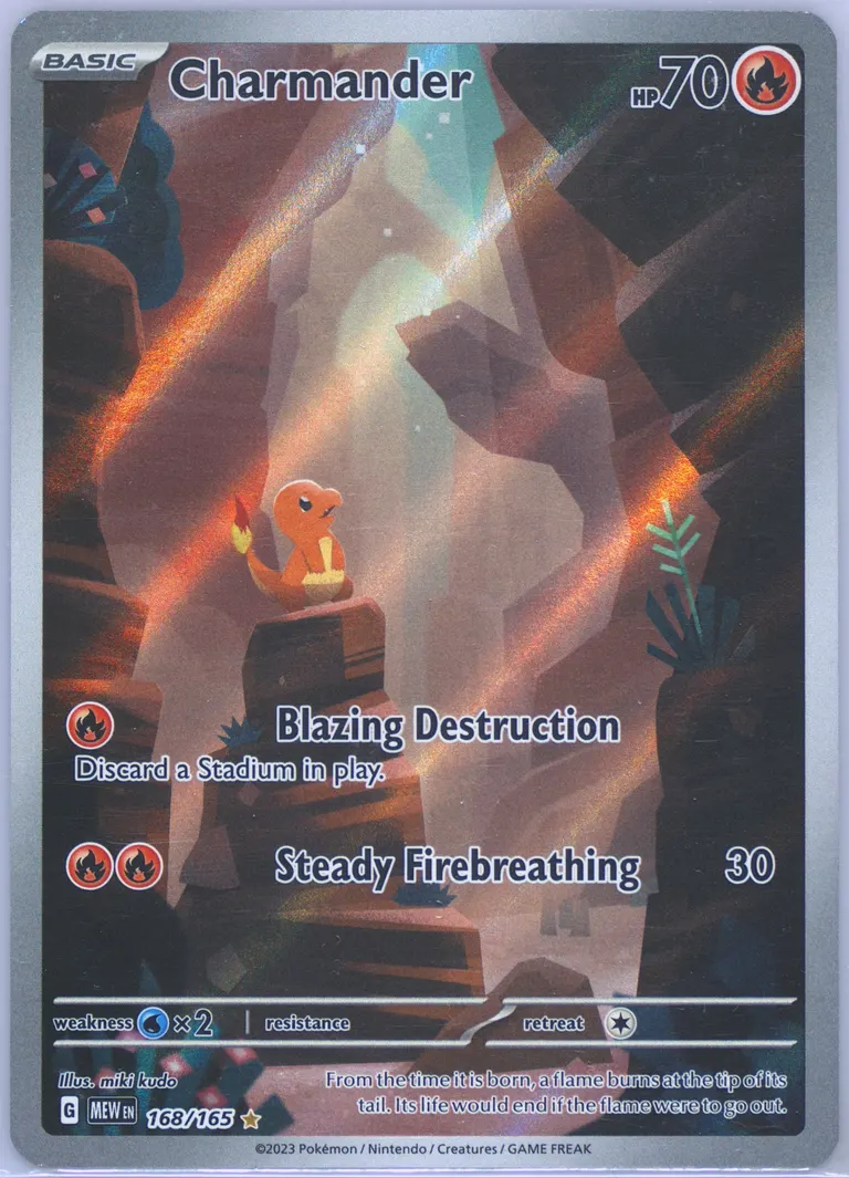 Charmander card photo