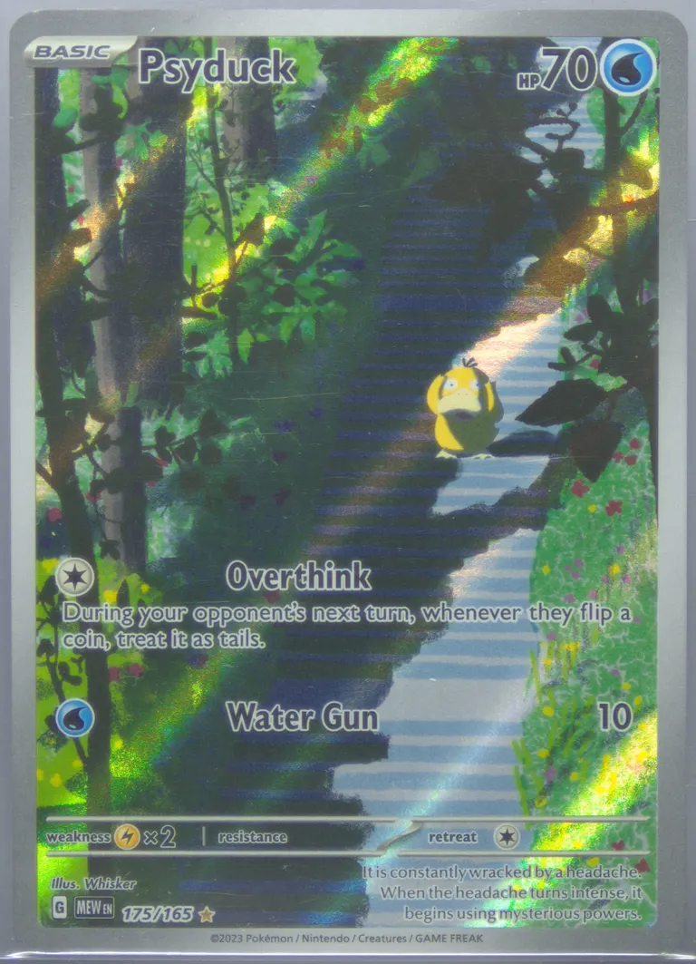 Psyduck card photo