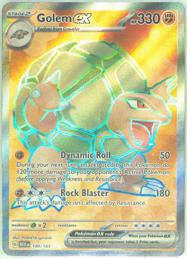 Golem ex card photo