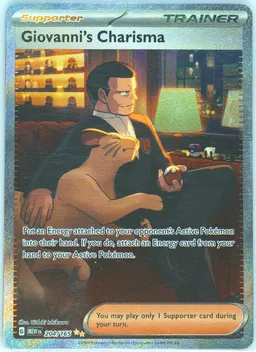 Giovanni's Charisma card photo