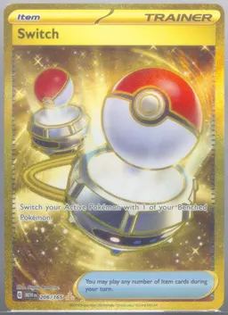 Switch card photo