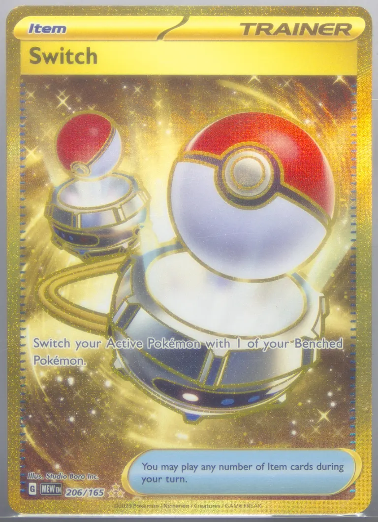 Switch card photo