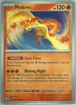 Moltres card photo