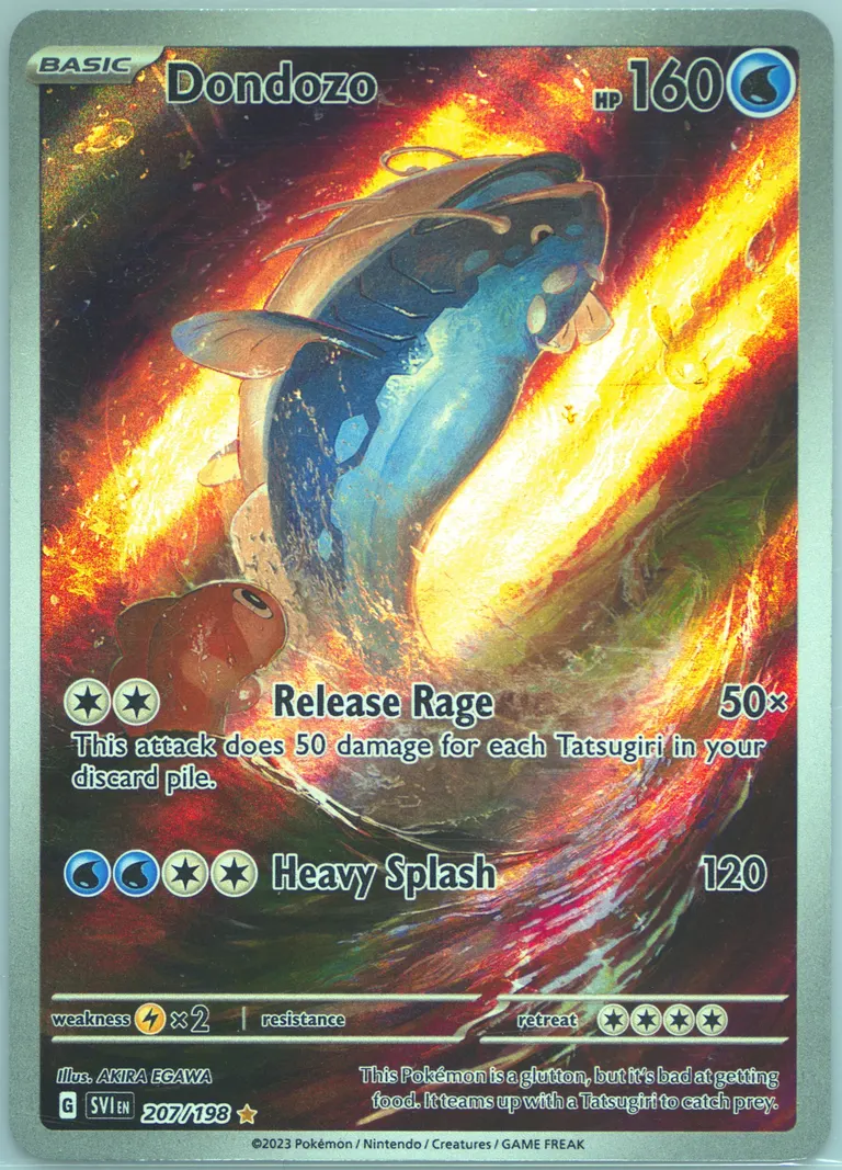 Dondozo card photo
