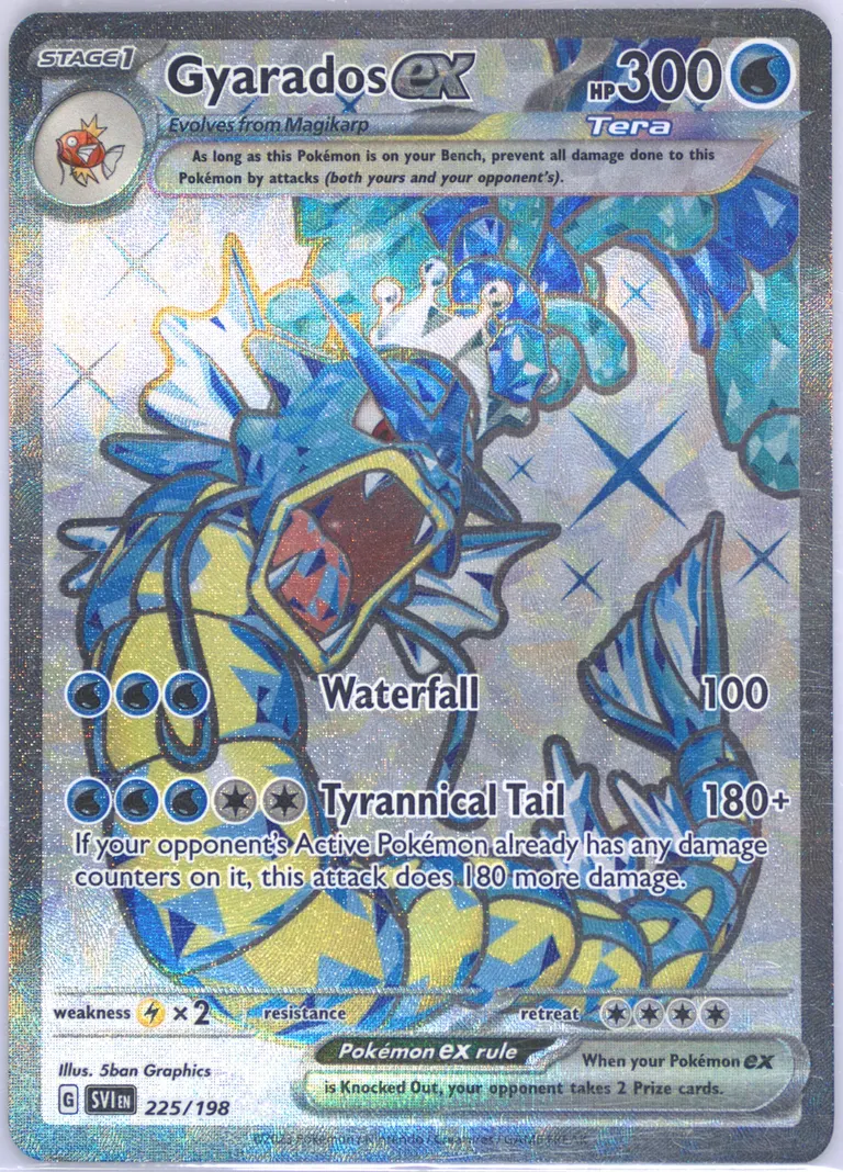 Gyarados ex card photo