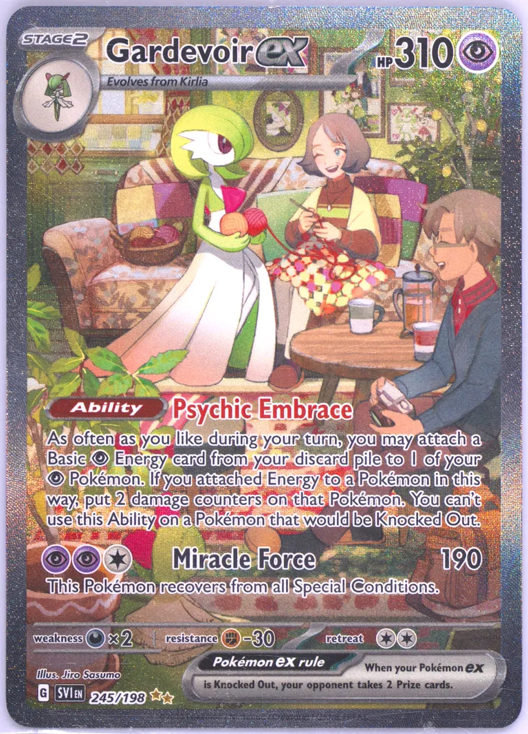 Gardevoir ex card photo