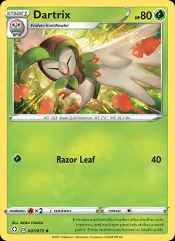 Dartrix card photo