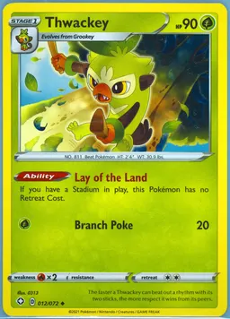 Thwackey card photo