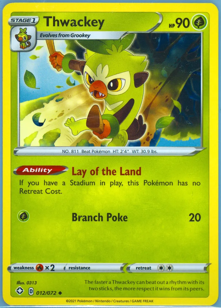 Thwackey card photo
