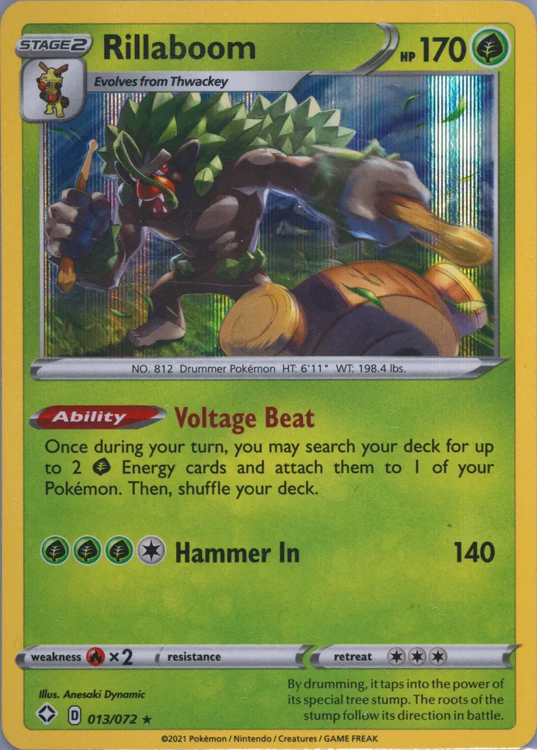 Rillaboom card photo