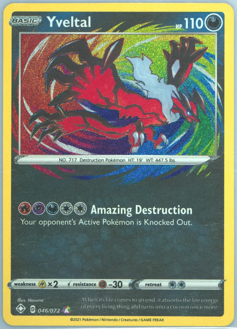 Yveltal card photo