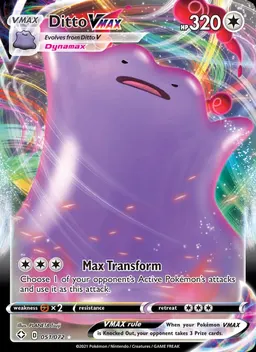 Ditto VMAX card photo