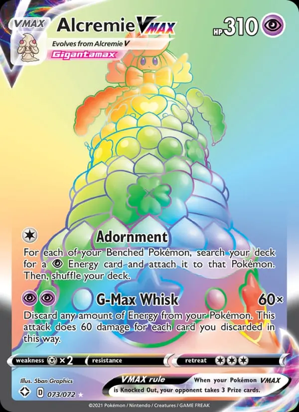Alcremie VMAX card photo