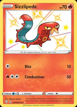 Sizzlipede #SV018