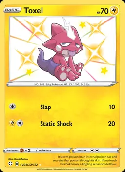 Toxel card photo