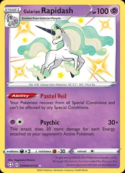 Galarian Rapidash #SV048