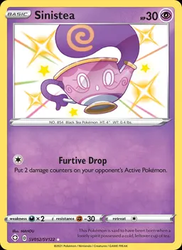 Sinistea card photo