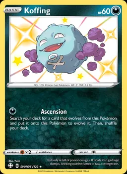 Koffing card photo