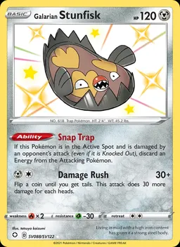 Galarian Stunfisk card photo