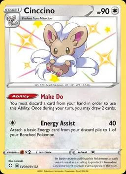Cinccino card photo