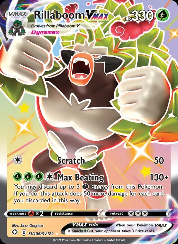 Rillaboom VMAX card photo