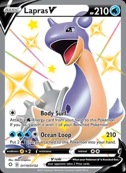 Lapras V card photo