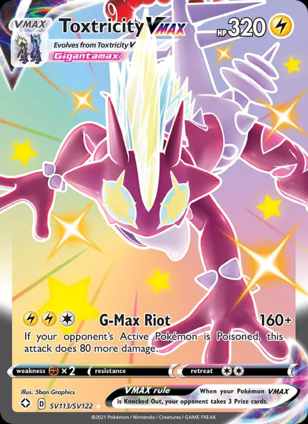 Toxtricity VMAX card photo