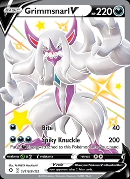 Grimmsnarl V card photo