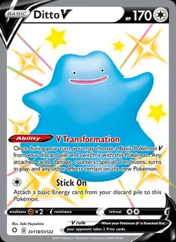 Ditto V card photo