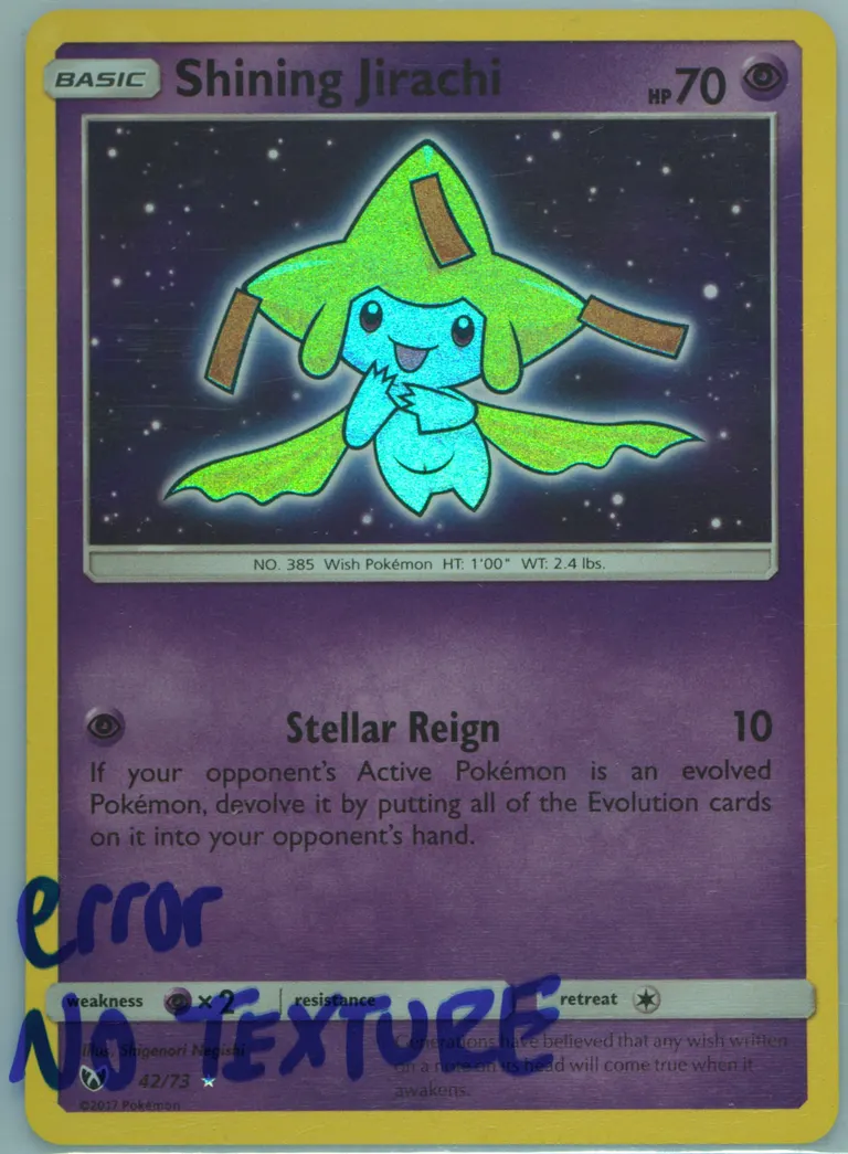 Shining Jirachi #42, Shining Legends