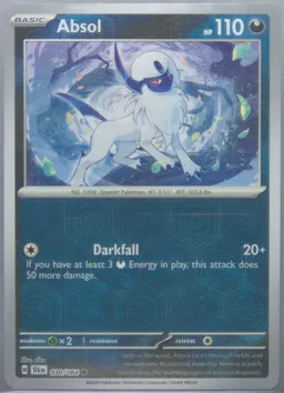 Absol card photo
