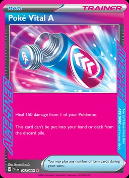 Poké Vital A card photo