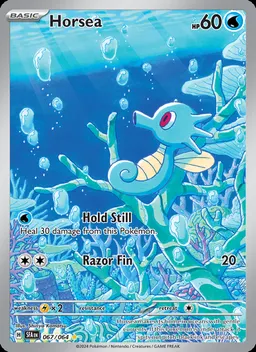 Horsea card photo