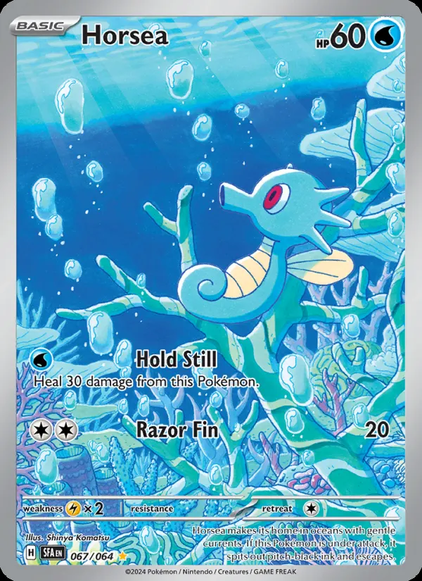Horsea card photo