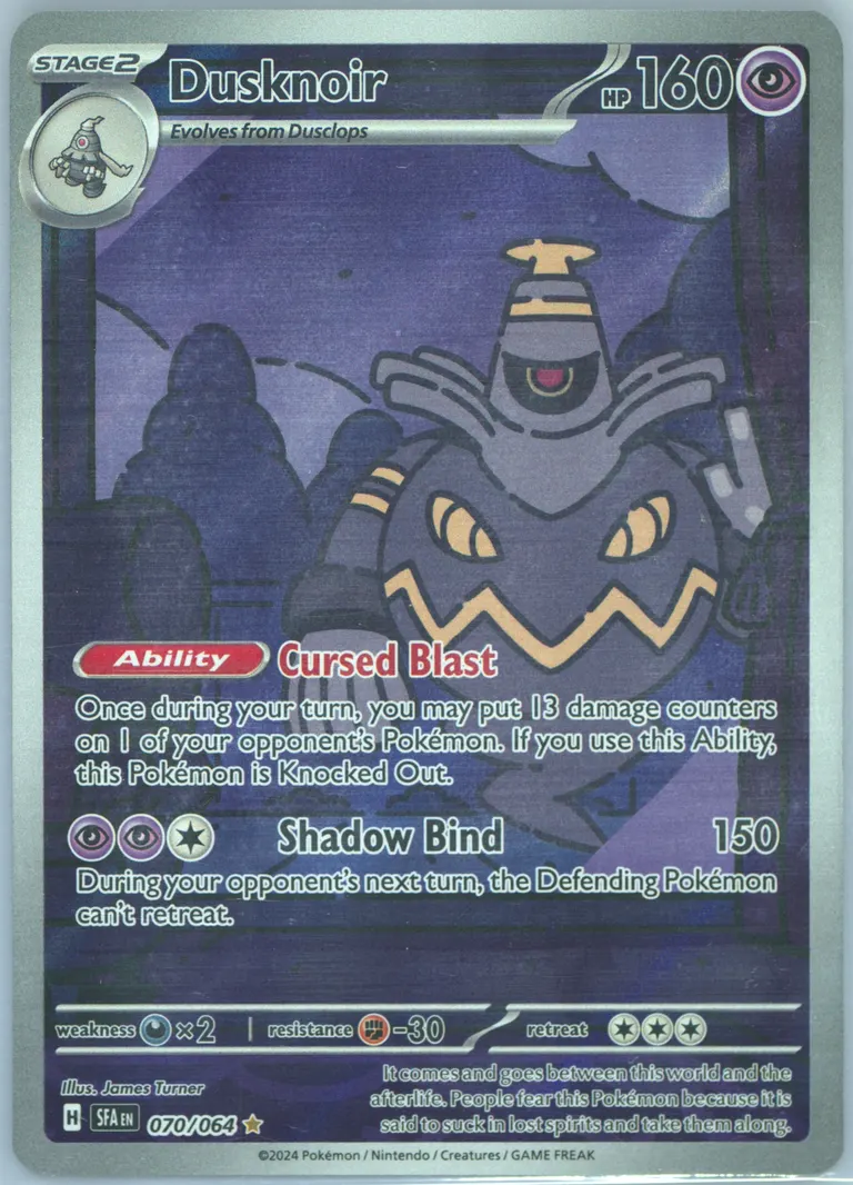 Dusknoir card photo