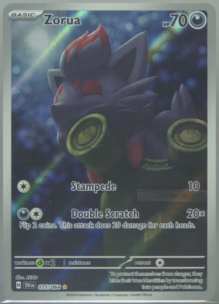 Zorua card photo
