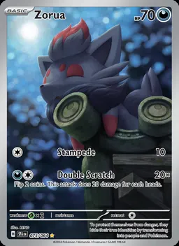 Zorua card photo