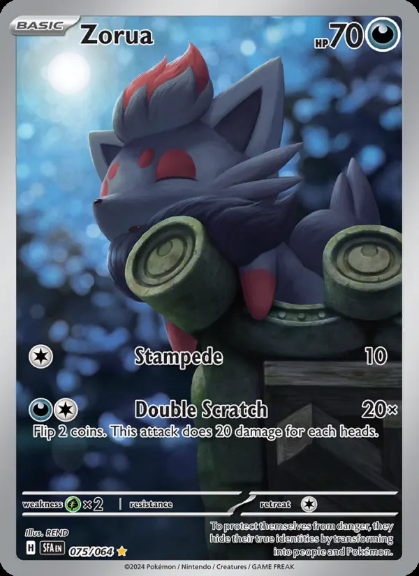 Zorua card photo