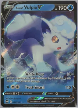 Alolan Vulpix V #33