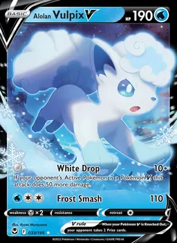 Alolan Vulpix V #33
