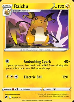 Raichu #50