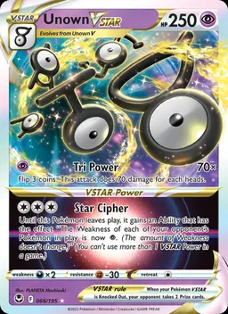 Unown VSTAR #66