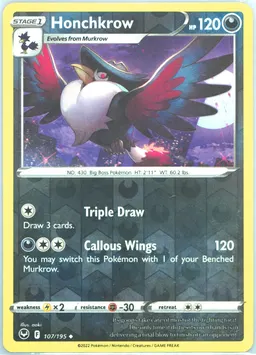Honchkrow #107