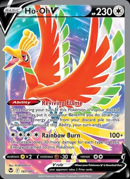 Ho-Oh V #187