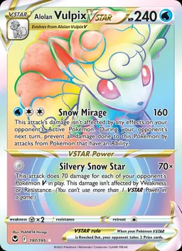 Alolan Vulpix VSTAR #197