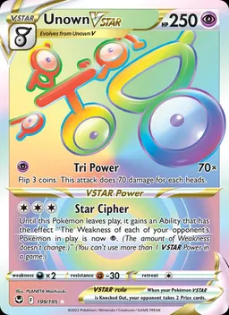 Unown VSTAR #199