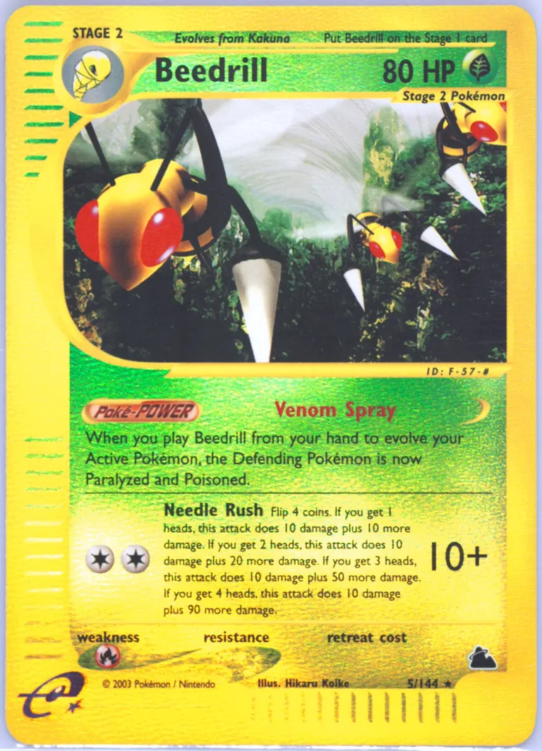 Beedrill card photo